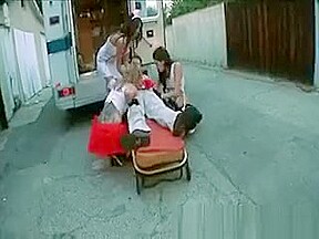 Three Brunette Pornstar Nurses From