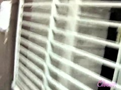Three hot Asian ladies were exposed to skirt sharking