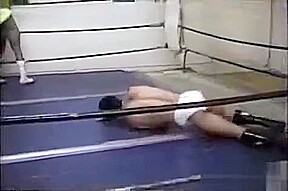 Thug Destroys Muscle guy