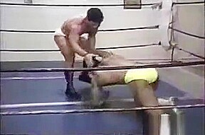 Thug Destroys Muscle guy