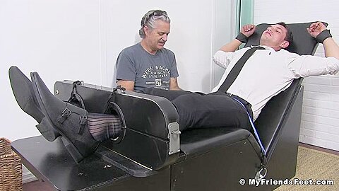 Bradley Tickled In Sheers - Bradley