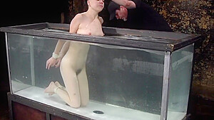 Tied Up Slave Suffers