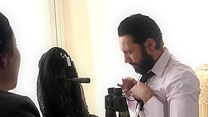 Tiedup submissive beauty assfucked roughly