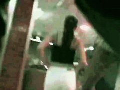 Tight ass of a black hair in the metro video