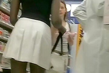 Tight white jeans sexy ass video
