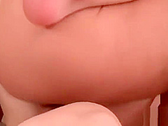 Time for  Akina Sakura to have her shaved twat devoured 
