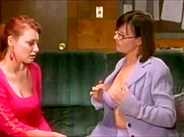 Tina Tyler Gives Redhead Naughty Lesson