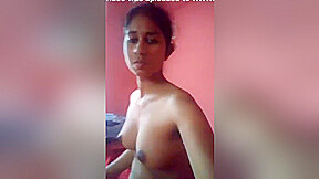 Today Exclusive- Bangla Girl Record Nude Selfie