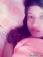Today Exclusive- Cute Girl Fingering On Video Call