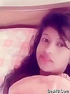 Today Exclusive- Cute Girl Fingering On Video Call