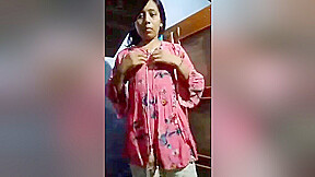 Today Exclusive- Cute Village Girl Shows Her Boobs And Pussy 2