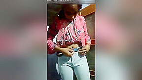 Today Exclusive- Cute Village Girl Shows Her Boobs And Pussy 2