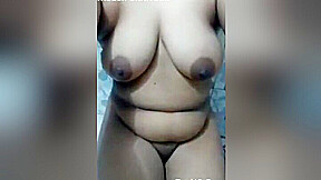 Today Exclusive- Desi Girl Showing Her Boobs And Pussy 3