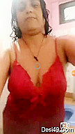 Today Exclusive- Sexy Desi Boudi Showing Her Boobs And Pussy