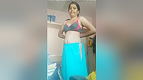 Today Exclusive- Sexy Telugu Girl Changing Her Cloths