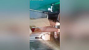 Today Exclusive -cute Girl Record Her Bathing Video For Lover