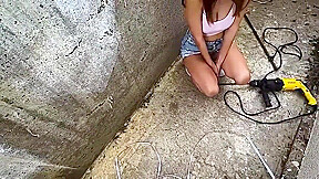 Today I Met Strange Girl On The Construction Her Mouth Got Some Cum Of Mine!