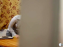 Toni Lou in Polished To Perfection - DownblouseJerk