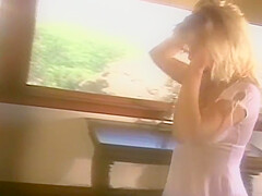 Too Sexy Blonde Slut Screwed By A Horny Man 17 Min