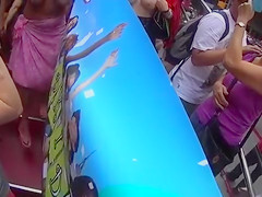 Topless girls celebrate their tits in New York City