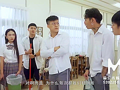 Trailer-model Super Sexual Lesson School-sex Battle Mdhs-0004-best Original Asian Porn