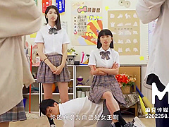 Trailer-model Super Sexual Lesson School-sex Battle Mdhs-0004-best Original Asian Porn