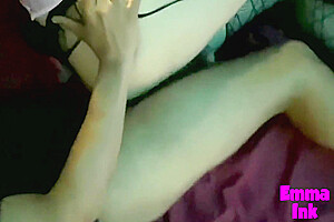Trans Girl Is A Bunny Who Gives Blowjob And Fucks Her Tight Hole