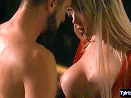 Ts Hottie Aubrey Kate Fondles Shecock While Intensely Analed