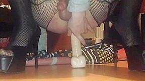 Turkish cd stockings solo dildo