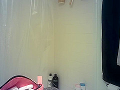 Two Girls Shower Together on