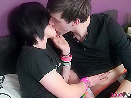 Two Horny Emo Boys Go At It Hard & Hungry - Josh Holden & Josh Osbourne
