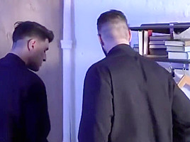 Two Priests Share An Alter Boy