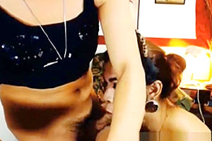 Two Seductive oriental ladyboy a-hole poke