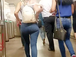 Two russian perfect asses