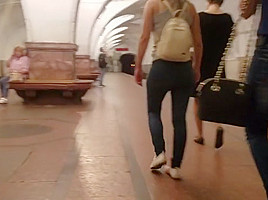 Two russian perfect asses