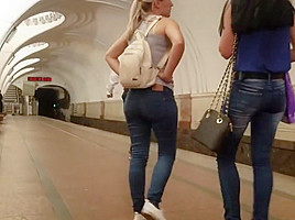 Two russian perfect asses