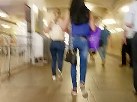 Two russian perfect asses