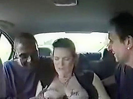 UK MILF Gets ROUGH Gangfucking