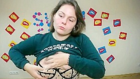 Ukrainian whore Anna gets her tits out