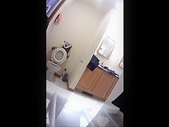 Unaware Wife Krissi Hidden Shower Sex Compilation