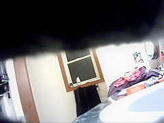 Unaware Wife Krissi Hidden Shower Sex Compilation