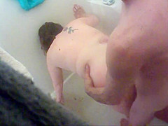 Unaware Wife Krissi Hidden Shower Sex Compilation