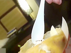 Uncensored  Cute Japanese With Big Breasts  She Has Creampie Sex In A Fair And Thick Shaved Pussy
