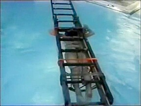 Underwater struggle