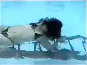 Underwater struggle