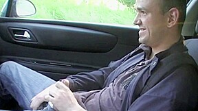 Used In My Car Outdoor By Straight Arab - JessRoyanXxx