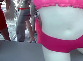 Vacation time for Leila is good for hooking up with various people and having amazing threesomes