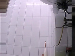 Video compilation of women in public toilet