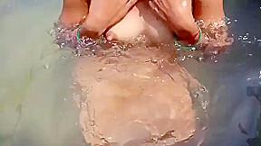 Village Indian Girl Bathing In Afternoon Full Nude Very Sexy
