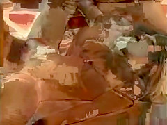 Vintage Kelly Stafford Gangbang With Black Dicks